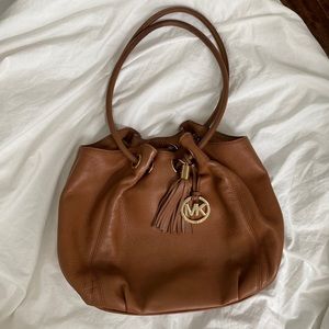Michael Kors Leather Hobo Bag